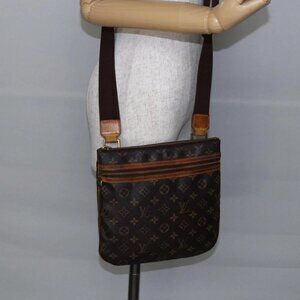 LOUIS VUITTON Monogram Pochette Bosphore Shoulder Bag